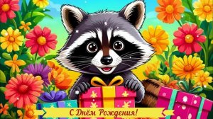 С Днём Рождения! Поздравление Открытка КЛАССНОЕ Видео