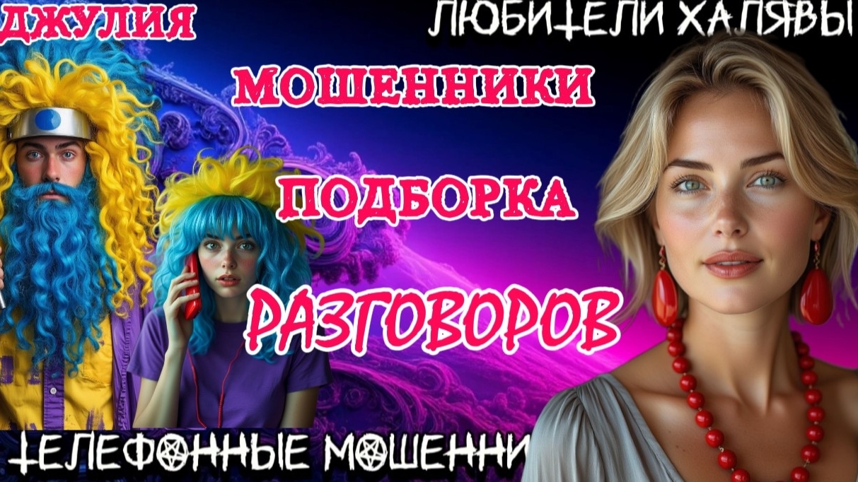 💫 ДЖУЛИЯ. ПОДБОРКА РАЗГОВОРОВ | ТЕЛЕФОННЫЕ МОШЕННИКИ смотреть онлайн