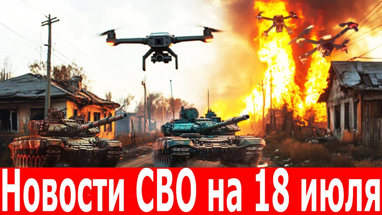 Новости СВО на 18 июля. Главные новости. Последние новости.
СВО на 18.07.2025. Сводки СВО смотреть онлайн
