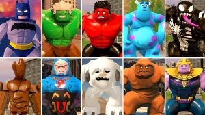 МУЛЬТ ЛЕГО ВСЕ ХАЛКИ И БОЛЬШИЕ ПЕРСОНАЖИ В LEGO MARVEL SUPER HEROES 2 МУЛЬТИКИ ДЛЯ ДЕТЕЙ