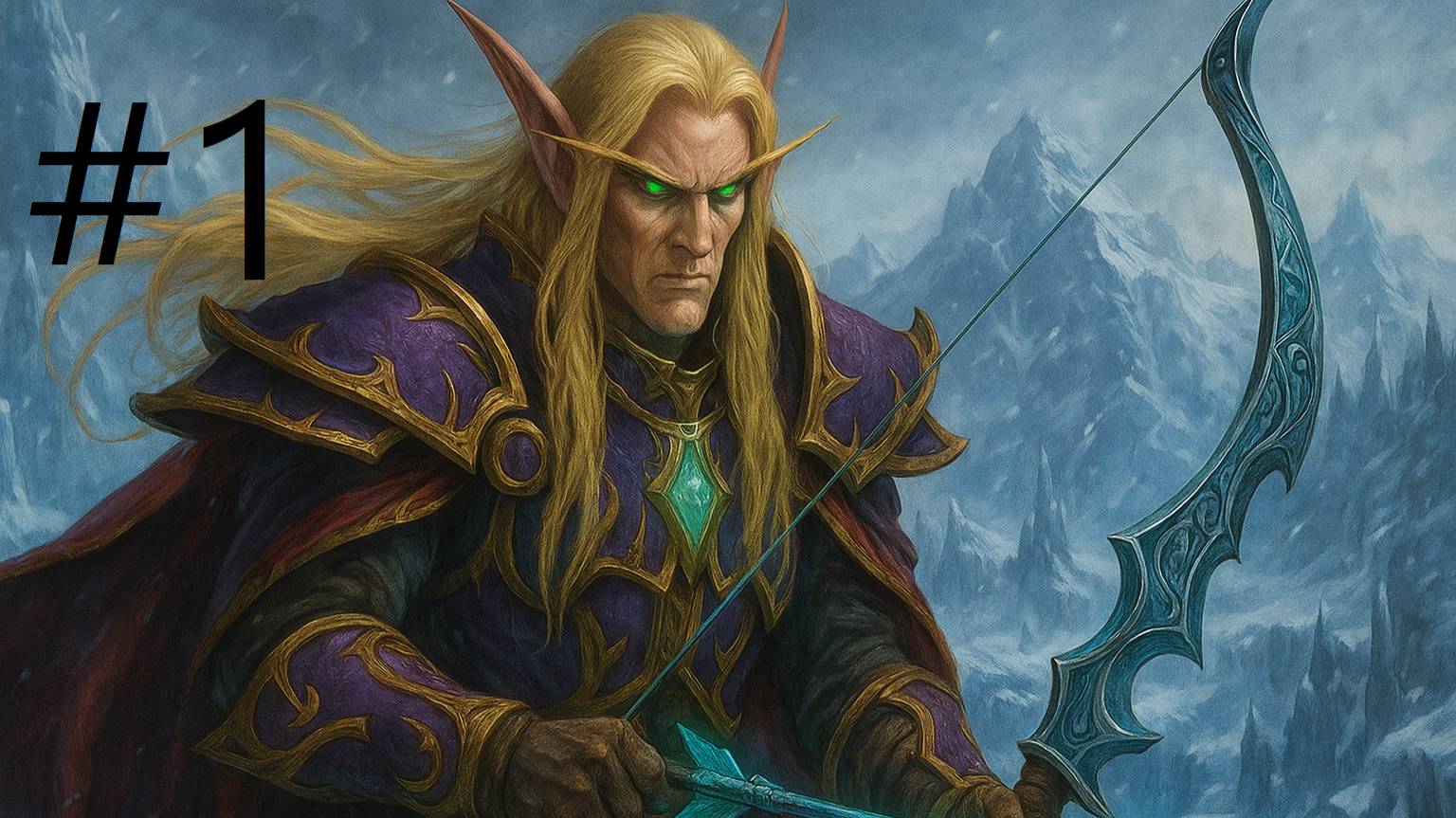 #1 Warcraft III Кампания ночных эльфов , Ужас из глубин. Наги смотреть онлайн