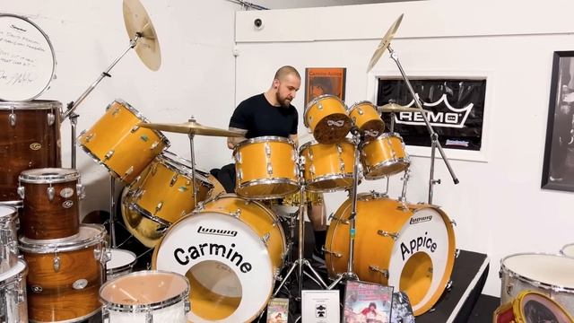 Eloy Casagrande Plays Carmine Appice's Realistic Rock Ludwig