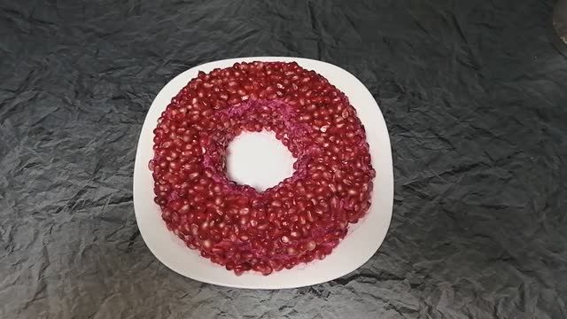 Салат гранатовый браслет смотреть онлайн