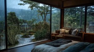 Успокаивающий звук дождя | Шум Дождя с Грозой за Окном для Сна и Снятия Стресса