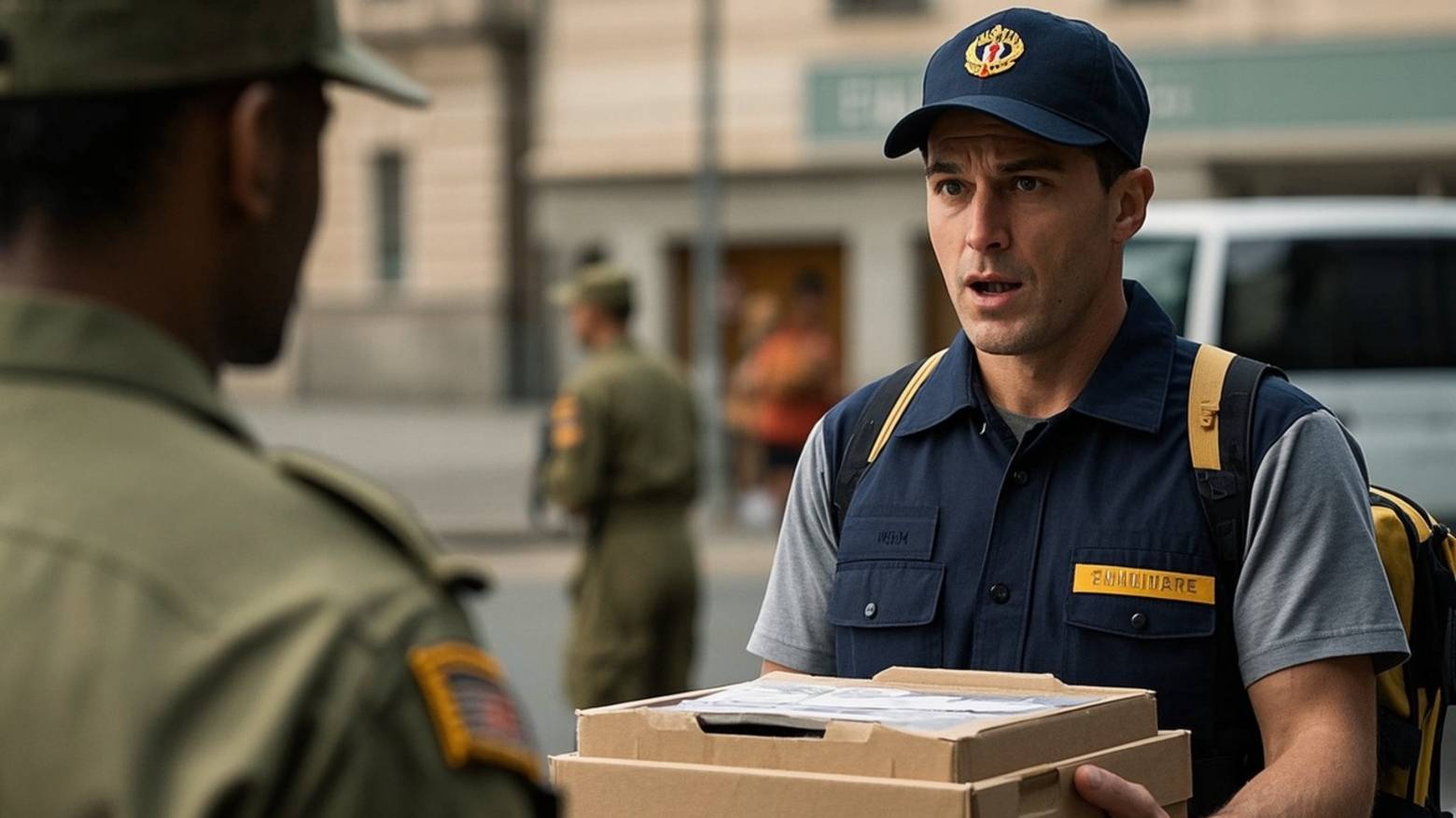 Принудительная мобилизация украинского курьера, уверяя что он не годен смотреть онлайн