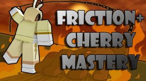 Обзор перчатки FRICTION + CHERRY MASTERY | Slap Battles Roblox