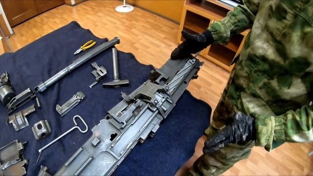 Разборка и сборка автомата ЗУ-23 смотреть онлайн