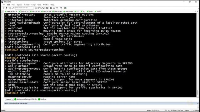 04. Configuring SR Extensions in IS-IS смотреть онлайн