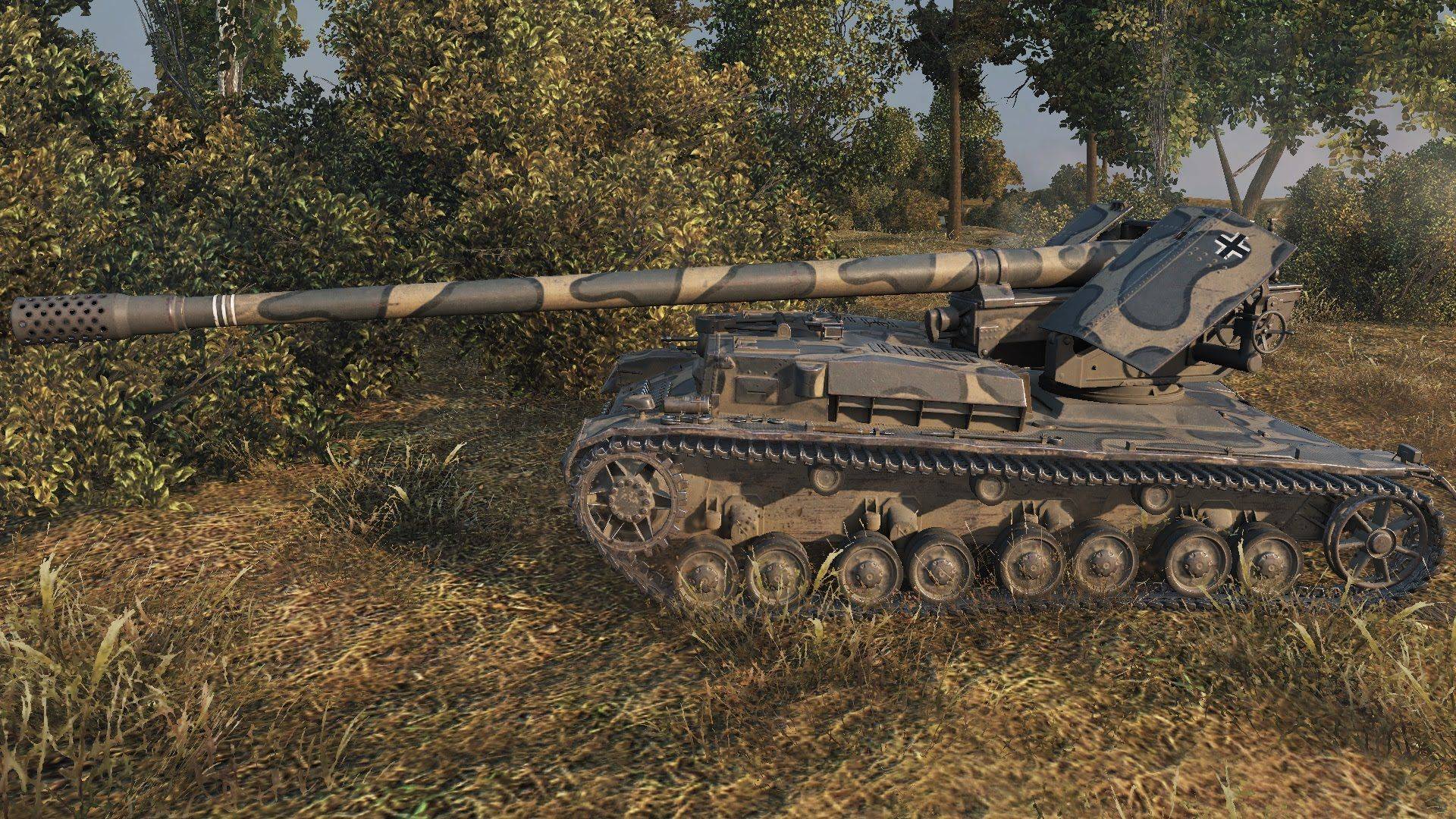 Пытаемся взять 2 отметку на вафле (ваффентрагере)