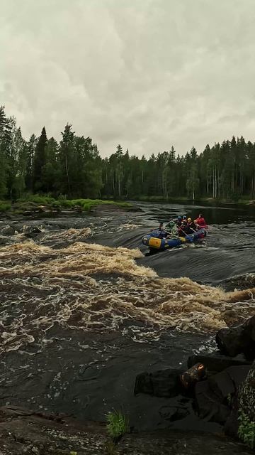 Порог Сизовский .Река Шуя .Карелия . смотреть онлайн