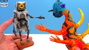 Лепим Поппи Плейтайм 4 - Приспешник Доктора и Страшный Доуи ⭐ Poppy Playtime Chapter 4 Видео Лепка