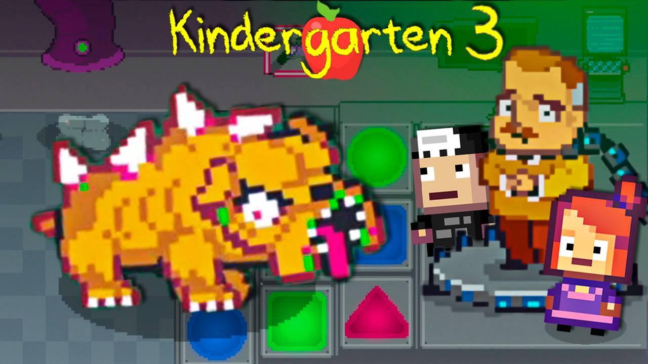 ТАК ЧТО ЖЕ СЛУЧИЛОСЬ В ПОНЕДЕЛЬНИК? ► Kindergarten 3 #7 Прохождение