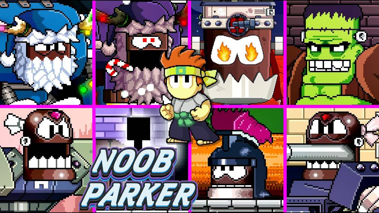 Dan The Man все боссы 4K