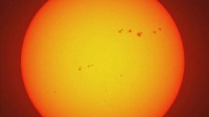 Солнце в телескоп ZWO SeeStar S50