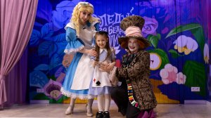 День рождения Праздник в стиле Алиса в Стране Чудес: 5 лет Насте #детям