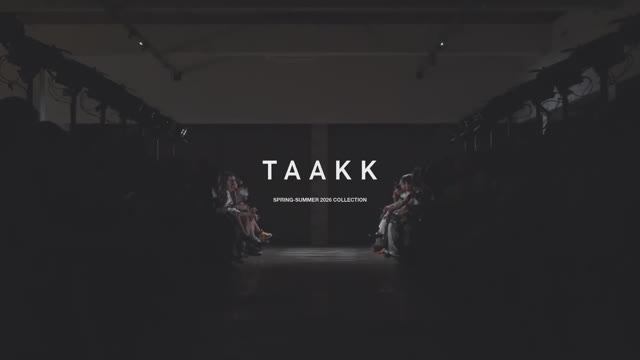 Показ мужской коллекции TAAKK весна-лето 2026