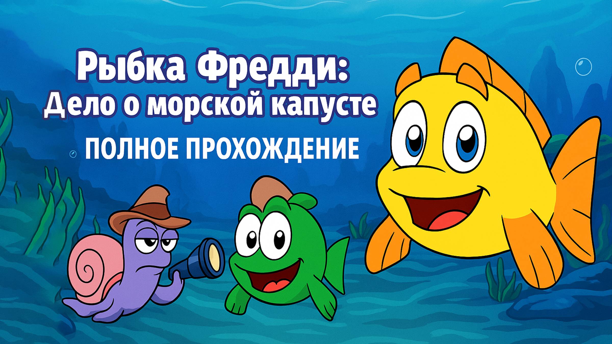 Рыбка Фредди: Дело о морской капусте ➤ ПОЛНОЕ ПРОХОЖДЕНИЕ БЕЗ КОММЕНТАРИЕВ смотреть онлайн