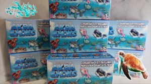 Подводный мир / Распаковка конструкторов с морскими обитателями