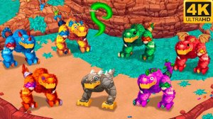 Призматический Ти-Рокс - Все Версии (My Singing Monsters, Мои Поющие Монстры)