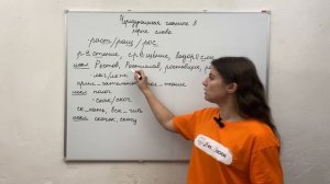 Урок 18. Корни с чередованием. Группа корней №2.