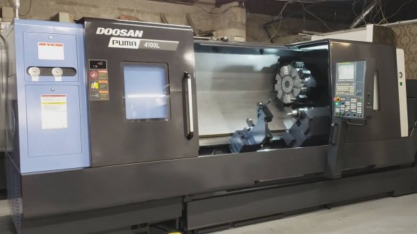 Токарный обрабатывающий центр PUMA 4100L DOOSAN