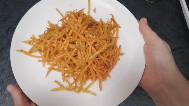 Салат редька с морковкой смотреть онлайн