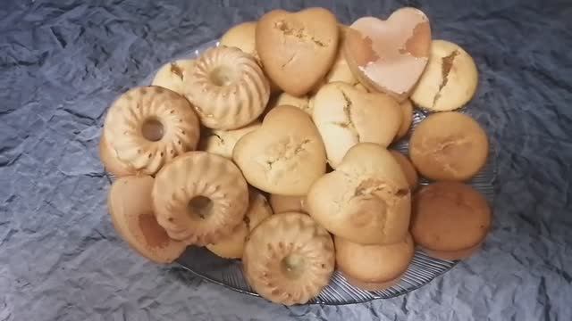 Кексы на кефире с начинкой смотреть онлайн