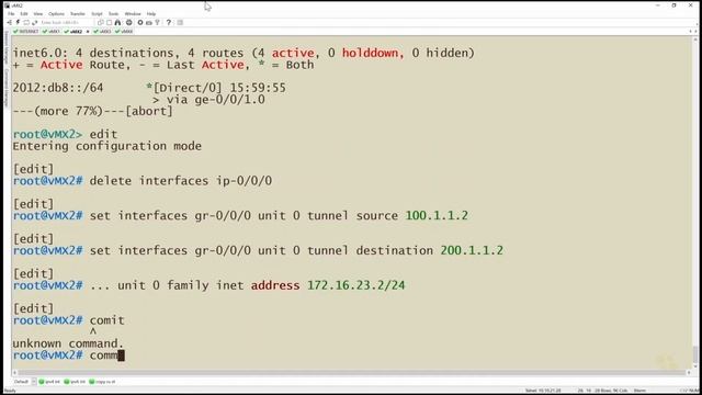 06. Configure GRE Tunnels смотреть онлайн