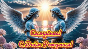 Сестра, с Днём Рождения! Поздравляю!