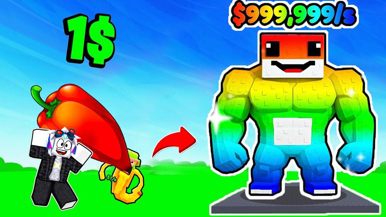 НАКОРМИЛ БРЕЙНРОТОВ ДО ГИГАНТСКИХ РАЗМЕРОВ МАКСИМАЛЬНОЙ ЭВОЛЮЦИИ В РОБЛОКСЕ! ROBLOX