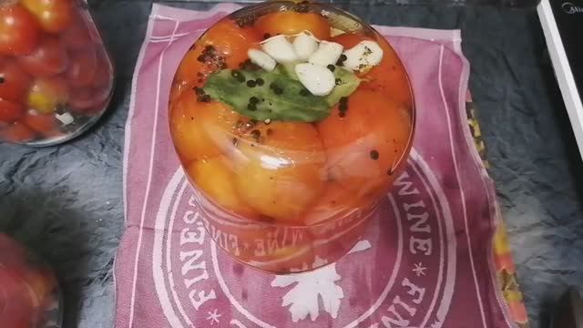 Маринованные помидоры на зиму смотреть онлайн