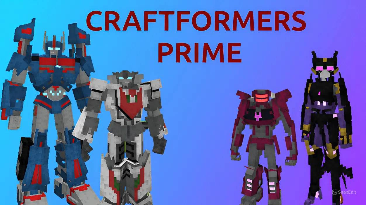 ПЕРВАЯ ЧАСТЬ КРУПНОГО ОБНОВЛЕНИЯ CRAFTFORMERS PRIME смотреть онлайн