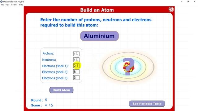 Quiz "Build an Atom" смотреть онлайн