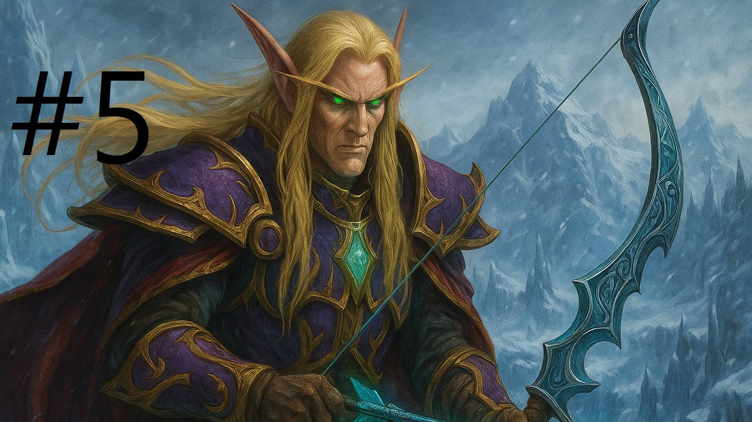 #5 Warcraft III Кампания ночных эльфов , Ужас из глубин. Незаконченное дело смотреть онлайн