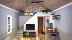 Небольшой дом 3,9 Х 7 метров ( 27 кв.м. )