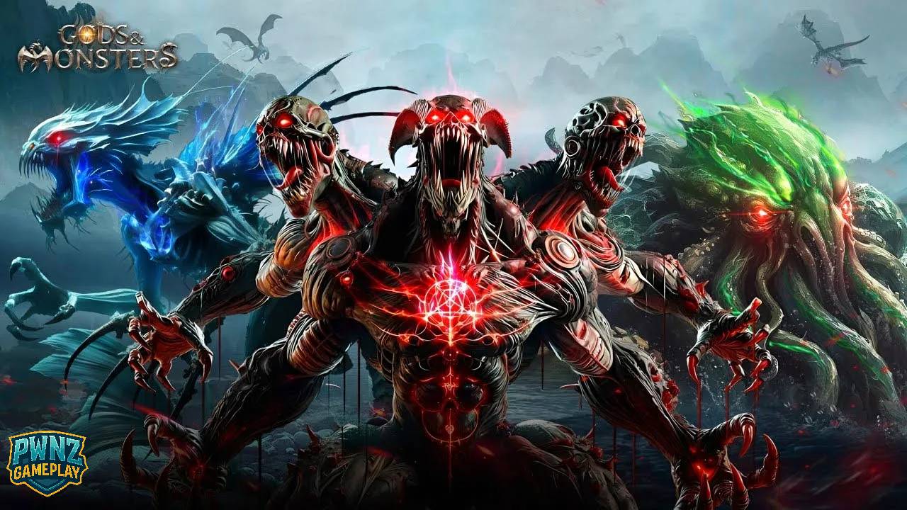 Hungry Monster Gods and Monsters Gameplay Android iOS Games Фрагмент игры на Андроид смотреть онлайн