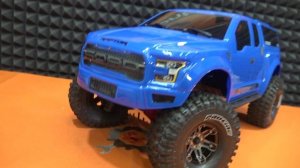 FORD Raptor F150 на бездорожье. Traxxas TRX4