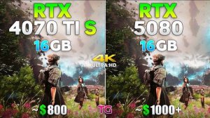 RTX 4070 Ti SUPER vs RTX 5080 - Test in 12 Games | 4K