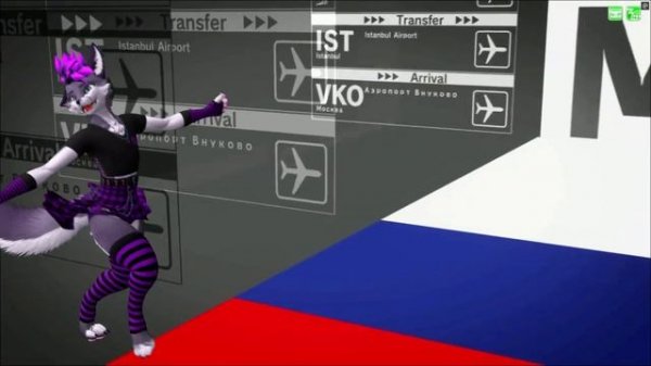 [VRChat Furry MMD]  | Rexouium Furry Dance 23 | Catch the Wavelivetune