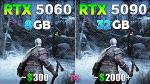 RTX 5060 vs RTX 5090 - How Big is the Difference?