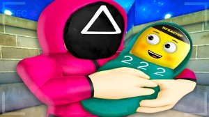 Я СТАЛ РЕБЕНКОМ В ИГРЕ В КАЛЬМАРА в ROBLOX!