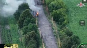 Боевая работа наших дроноводов в зоне СВО