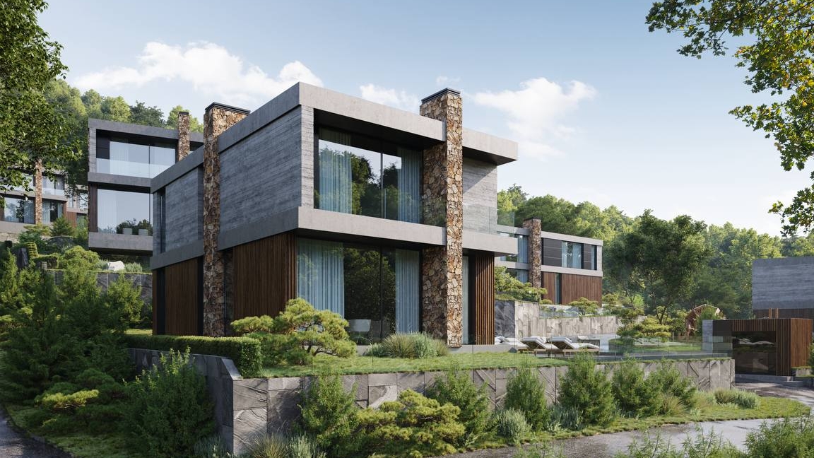 Старт продаж нового премиального коттеджного поселка по дороге на Красную Поляну.