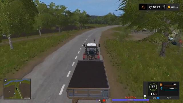 Farming Simulator 17.КАРТА NEW РАССВЕТ V 1.5.3.1 смотреть онлайн