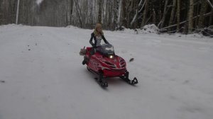 Снегоход на радиоуправлении