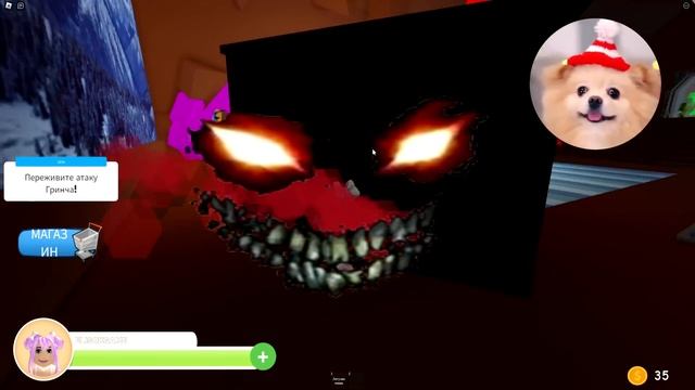 ИСТОРИЯ ГРИНЧА В РОБЛОКС ! ГРИНЧ УКРАЛ ПОДАРКИ И РОЖДЕСТВО - УСТРОИЛИ ЛОВУШКУ В ROBLOX ! The Grinch смотреть онлайн