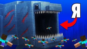 100 ИГРОКОВ ПРОТИВ 10 СТАДИЙ БЛУПА ПОЖИРАТЕЛЯ МОРЕЙ в Майнкрафт…