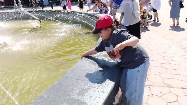 фонтан в парке Маяковского