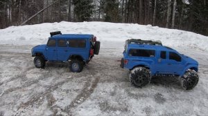 Перетягивания на RC внедорожниках