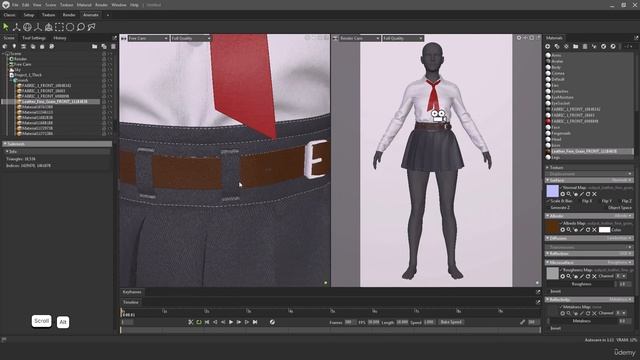 5 -Rendering In Marmoset